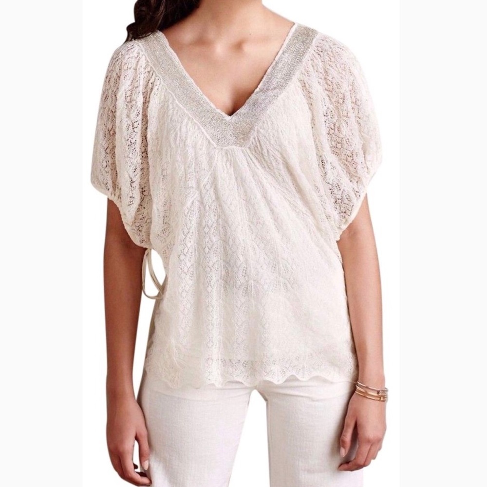 Anthropologie Knitted and Knotted Cille pullover